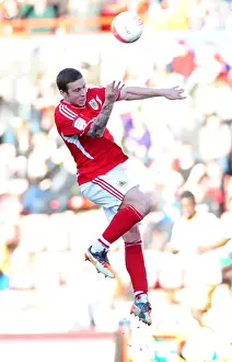 Bristol City V Blackpool Prints: Sean Davis Joins the Action: New Signing Debuts for Bristol City against Blackpool at Ashton Gate Stadium (February 18)