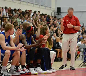 Bristol Flyers V USA Select Prints: Sean Kilmartin Celebrates Bristol Flyers Victory over USA Select Team