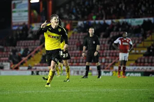 Sean Murray's Goal Celebration: Bristol City vs. Watford in FA Cup Third Round