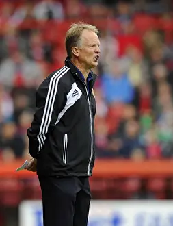 Bristol City V Wolves Prints: Sean O'Driscoll and Bristol City Face Off Against Wolves in Sky Bet League One at Ashton Gate