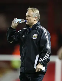 Bristol City V Leyton Orient Prints: Sean O'Driscoll of Bristol City Takes a Drink During Match vs Leyton Orient, 2013