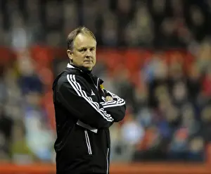 Framed Print : Sean O'Driscoll Leads Bristol City in Npower Championship Match Against Brighton and Hove Albion Framed Print : Sean O'Driscoll Leads Bristol City in Npower Championship Match Against Brighton and Hove Albion