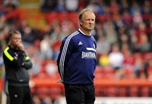 Images Dated 14th September 2013: Sean O'Driscoll Leads Bristol City Against Peterborough United, Sky Bet League One, September 14