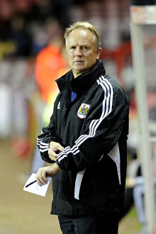 Images Dated 17th September 2013: Sean O'Driscoll Leads Bristol City in Sky Bet League One Match against Shrewsbury Town