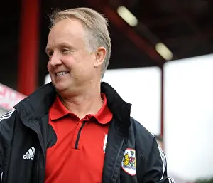 Bristol City V Colchester United Prints: Sean O'Driscoll Leads Bristol City in Sky Bet League One Clash Against Colchester United at Ashton Gate
