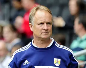 MK Dons V Bristol City Prints: Sean O'Driscoll Leads Bristol City in Sky Bet League One Match against Milton Keynes Dons (August 2013)