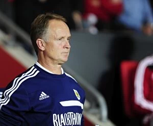 Images Dated 24th September 2013: Sean O'Driscoll Leads Bristol City at Stadium of Light vs. Peterborough United, Capital One Cup