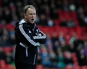 Bristol City V Birmingham City Prints: Sean O'Driscoll Shouts Instructions: Bristol City vs Birmingham City