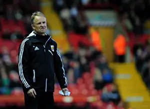 Sean O'Driscoll's Frustration: Bristol City vs Birmingham City, 16th April 2013