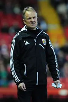 Bristol City V Birmingham City Prints: Sean O'Driscoll's Frustration: A Defining Moment at Ashton Gate - Bristol City vs Birmingham City