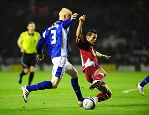 Images Dated 8th December 2009: Season 09-10 Showdown: Leicester City vs. Bristol City - A Football Rivalry: Leicester City vs