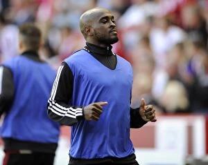 Images Dated 9th August 2014: Sheffield United's Jamal Campbell-Ryce Makes Debut Against Former Club in Bristol City Match