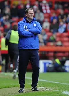 Bristol City V Preston North End Prints: Simon Grayson Leads Preston North End at Ashton Gate: Bristol City vs