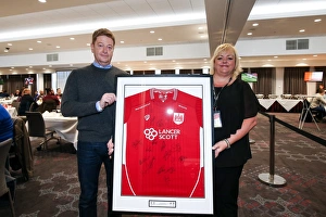 Sky Bet Championship: Bristol City vs. Cardiff City Shirt Presentations at Ashton Gate Stadium (14/01/2017)
