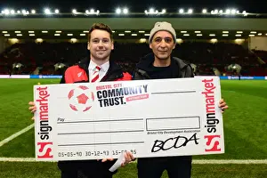 Bristol City V Brentford Prints: Sky Bet Championship Showdown: A 50/50 Battle - Bristol City vs Brentford at Ashton Gate