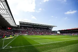 Bristol City V Birmingham City Prints: Sky Bet Championship Showdown: Bristol City vs Birmingham City at Ashton Gate Stadium