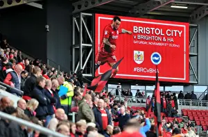 Bristol City V Blackburn Rovers Prints: Sky Bet Championship Showdown: Bristol City vs Blackburn Rovers at Ashton Gate Stadium (October 2016)