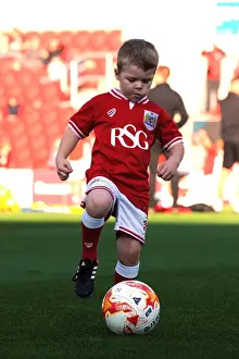 Bristol City V Fulham Prints: Sky Bet Championship Showdown: Bristol City vs Fulham at Ashton Gate Stadium (October 2015)