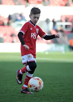 Bristol City V Birmingham City Prints: Sky Bet Championship Showdown: Mascots in Action - Bristol City vs Birmingham City (January 2016)