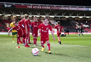 Sky Bet Championship Showdown: Mascots in Action - Bristol City vs Norwich City at Ashton Gate