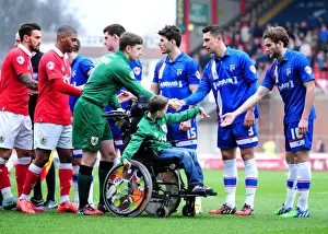Gillingham Prints: Sky Bet League One: Bristol City vs Gillingham Clash at Ashton Gate (14/03/2015)