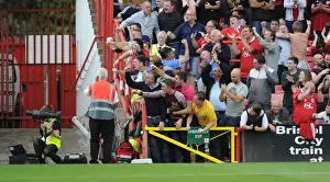 Bristol City V MK Dons Prints: Sky Bet League One Rivalry: Bristol City vs MK Dons Clash at Ashton Gate (September 2014)