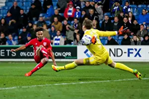 Loftus Road Prints: Smithies Denies Reid: QPR vs. Bristol City Championship Clash