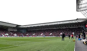Bristol City V Birmingham City Prints: South Stand Atmosphere: Bristol City vs Birmingham City at Ashton Gate
