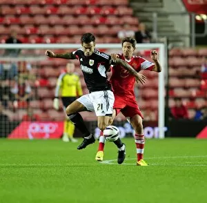 Images Dated 24th September 2013: Southampton V Bristol City 240913