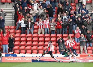 Framed Print : Southampton vs. Bristol City: The Intense Rivalry - Season 07-08 Football Match