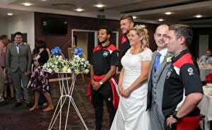 Images Dated 30th July 2016: A Special Day at Ashton Gate: Mr. and Mrs. Kearney's Wedding Reception Amidst the Bristol City vs