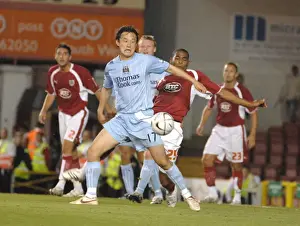 Bristol City V Manchester City Prints: A Star Shines Bright: Marvin Elliott vs Manchester City (Bristol City vs Manchester City)