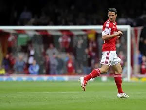 Bristol City V Peterborough Prints: Stephen McLaughlin in Action: Bristol City vs Peterborough United, 2013