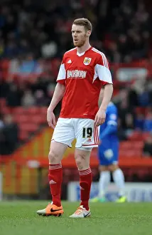 Bristol City V Gillingham Prints: Stephen Pearson in Action: Bristol City vs Gillingham