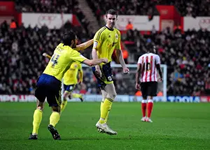 Southampton V Bristol City Prints: Stephen Pearson Scores Championship-Winning Goal for Bristol City vs
