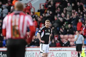 Sheffield United V Bristol City Prints: Stephen Pearson's Disappointment: Sheffield United vs. Bristol City, 2014