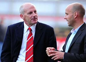 Images Dated 26th July 2010: Steve Coppell: Bristol City Manager in Action at Exeter City
