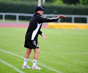 IFK Gothenburg V Bristol City Prints: Steve Coppell: Bristol City Manager Leading the Team at IFK Gothenburg
