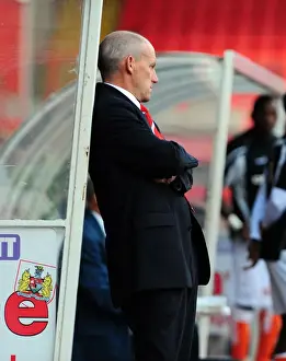 Framed Print : Steve Coppell Leads Bristol City in Championship Clash Against Blackpool at Ashton Gate, 2010 Framed Print : Steve Coppell Leads Bristol City in Championship Clash Against Blackpool at Ashton Gate, 2010