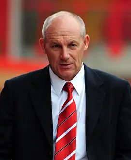 Steve Coppell Leads Bristol City Charge Against Blackpool in Championship Clash at Ashton Gate, 2010