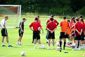 Steve Coppell Rallies Bristol City Squad During Pre-Season Training