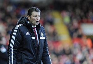 Steve Cotterill in Action: Bristol City vs. Stevenage, Sky Bet League One (December 2013)