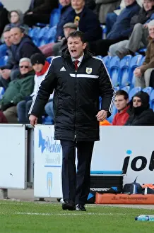 Colchester United V Bristol City Prints: Steve Cotterill and Bristol City Face Colchester United in Sky Bet League One Clash