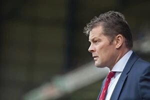 Images Dated 26th September 2015: Steve Cotterill and Bristol City Face Ipswich Town in Sky Bet Championship Clash