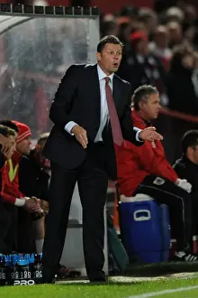 Cheltenham Town V Bristol City Prints: Steve Cotterill and Bristol City Face Off Against Cheltenham Town in Johnstone's Paint Trophy Clash