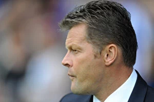 Images Dated 8th August 2015: Steve Cotterill and Bristol City Face Off Against Sheffield Wednesday in Sky Bet Championship