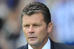 Images Dated 8th August 2015: Steve Cotterill and Bristol City Face Sheffield Wednesday in Sky Bet Championship Clash at