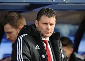 Shrewsbury Town V Bristol City Prints: Steve Cotterill and Bristol City Face Shrewsbury Town in Sky Bet League One Clash