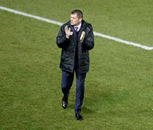 Steve Cotterill and Bristol City in Johnstone's Paint Trophy Final Against Gillingham, 2015