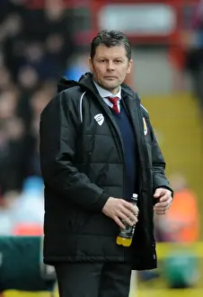 Bristol City V West Ham Prints: Steve Cotterill and Bristol City Take on West Ham United in FA Cup Fourth Round